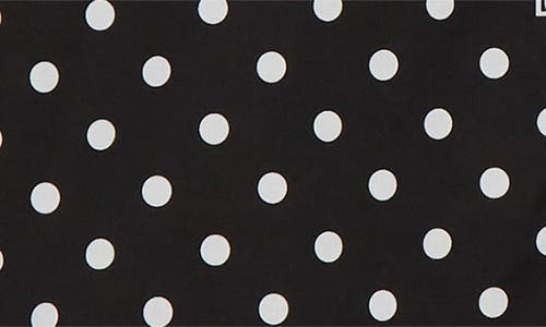 DOLCE & GABBANA DOLCE&GABBANA POLKA DOT LONG SLEEVE BUTTON-UP CROP SHIRT