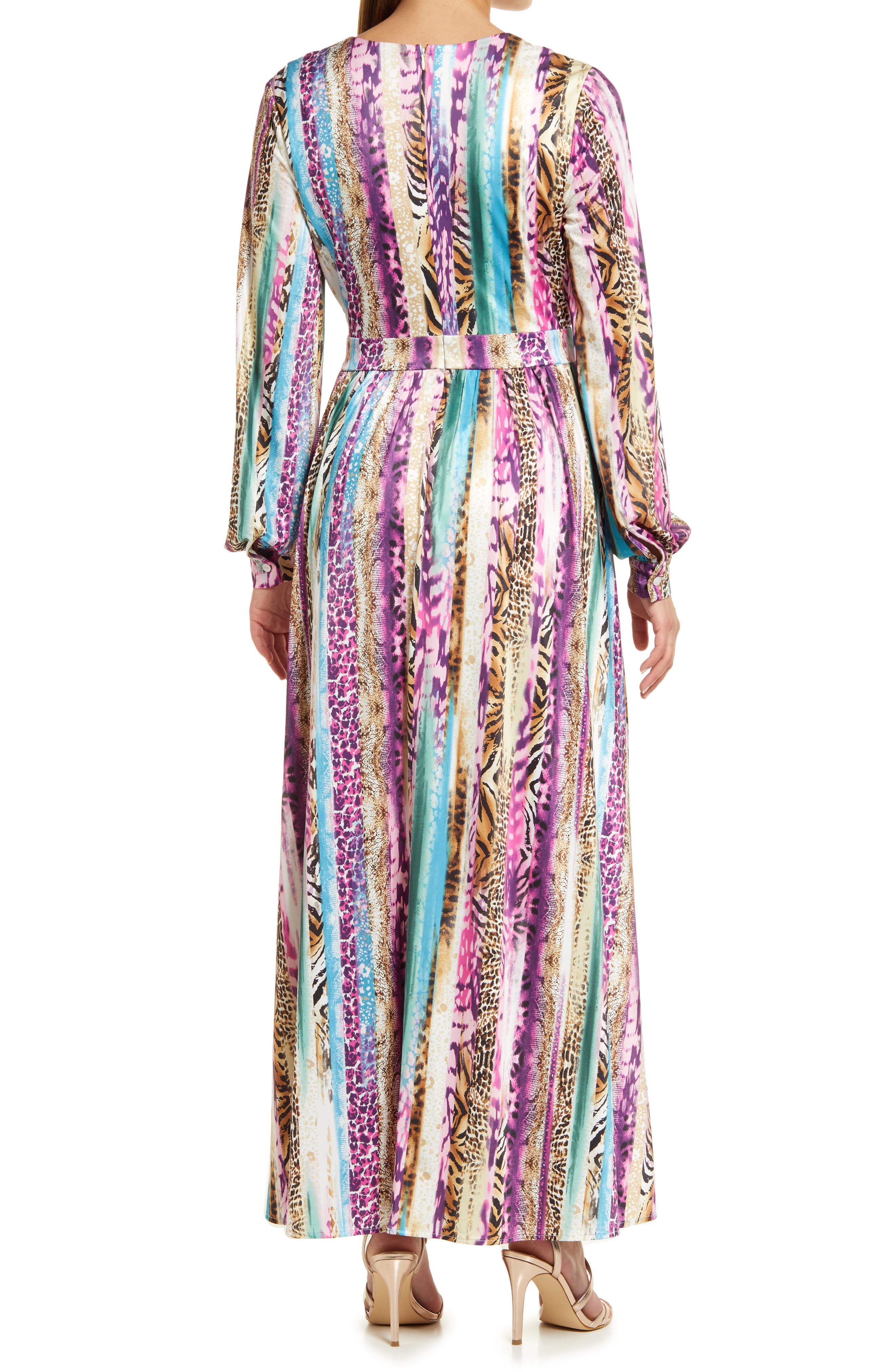 bebe Long Sleeve Maxi Romper | Nordstrom