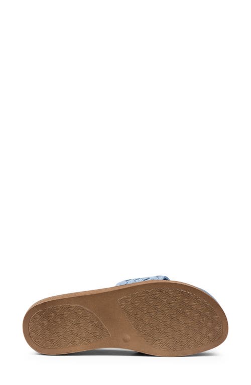 Shop Donald Pliner Fifi Platform Wedge Flip Flop In Denim