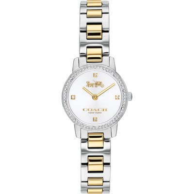 Coach Audrey Pave Bracelet Watch, 22Mm