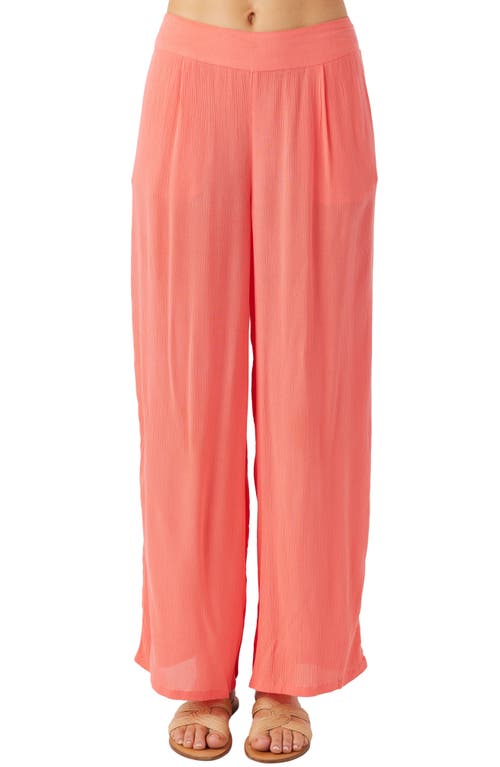 O'Neill Farrah Wide Leg Cover-Up Pants in Dubarry at Nordstrom, Size Small