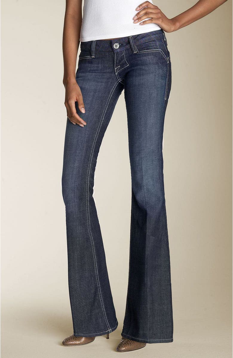 William Rast 'Savoy' Ultra Low Rise Stretch Jeans (Evening) | Nordstrom