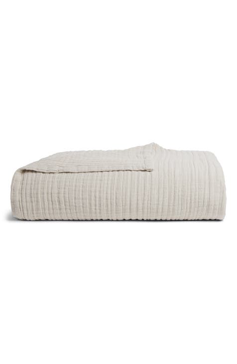 Cloud Cotton & Linen Gauze Bed Blanket