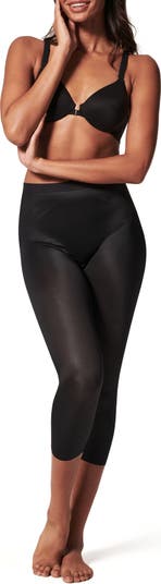 ASSETS by SPANX Women's Capri Cropped Seamless Leggings - Black L 1 ct