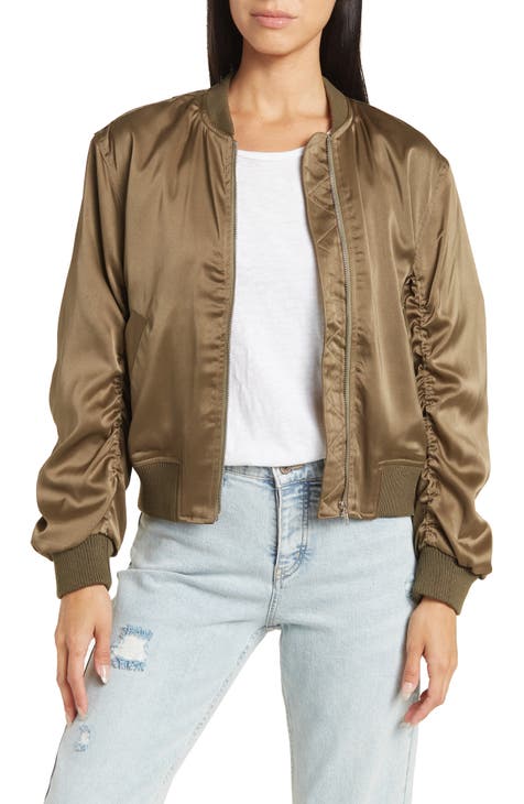 Know One Cares Cropped Faux Leather Blazer