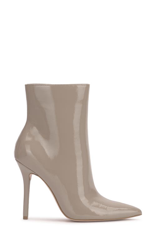 Jessica Simpson Women's Lyren Patent Pointed-toe Dress Booties In Slate Grey