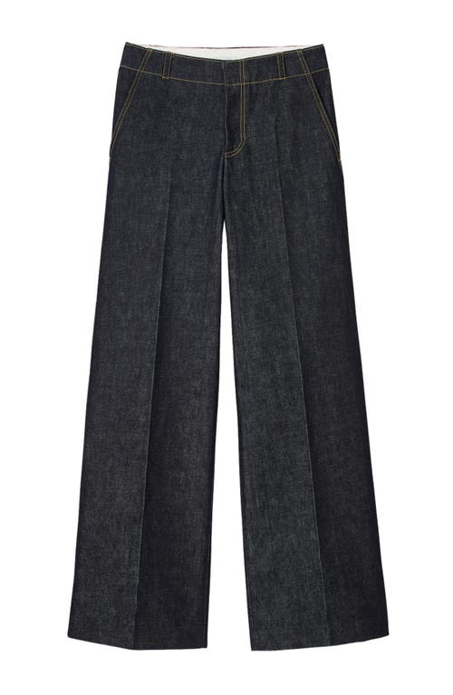 SANDRO SANDRO WIDE-LEG JEANS 