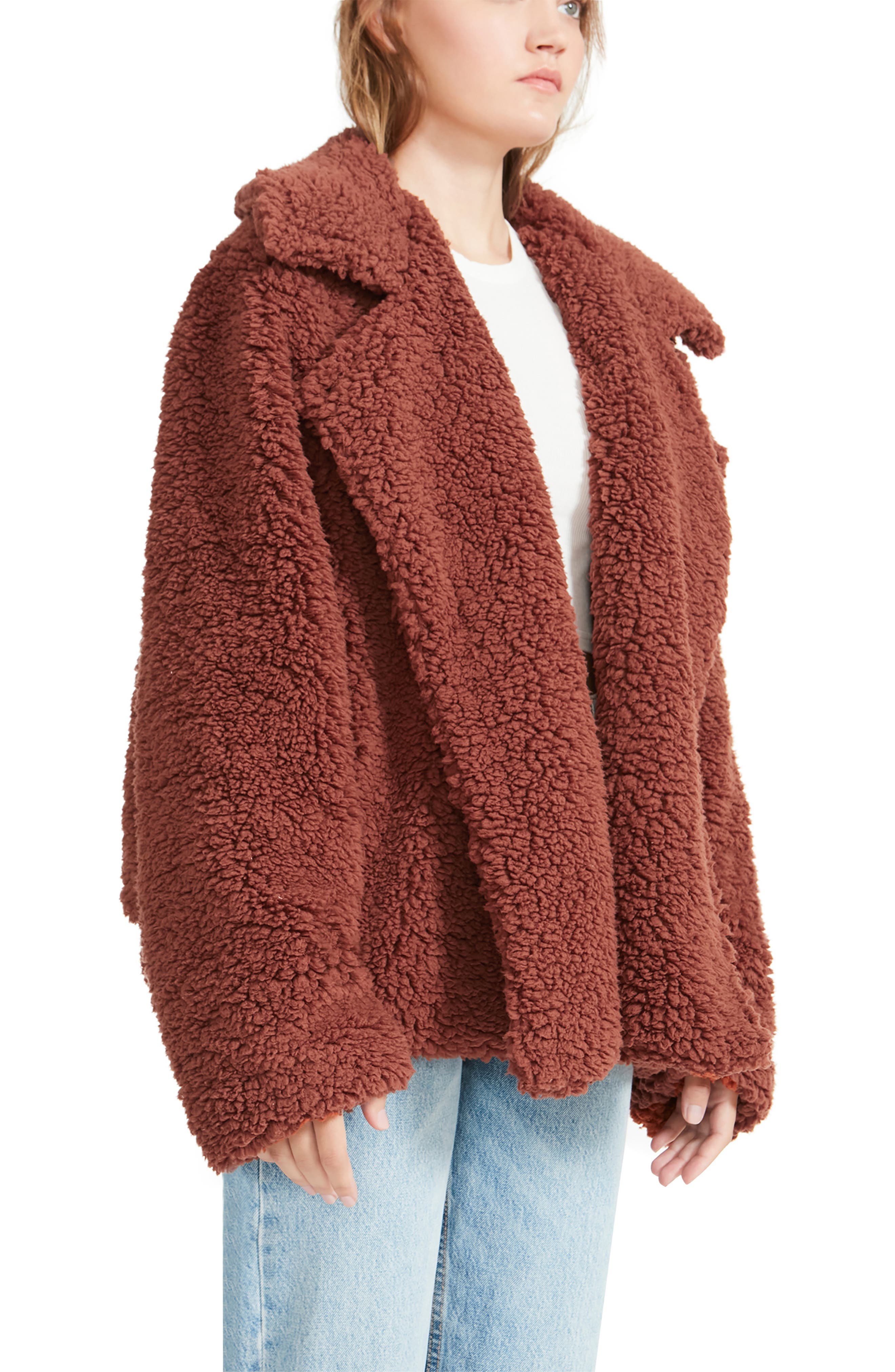 bb dakota teddy coat