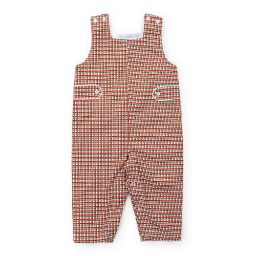 Shop Lila And Hayes Harrison Boys' Woven Longall In Holiday Plaid