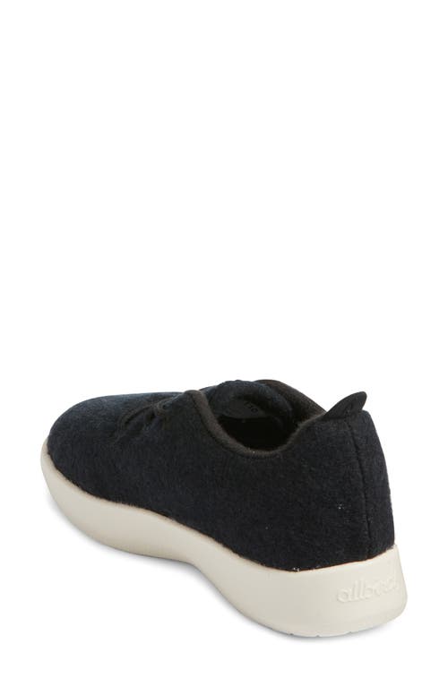 Allbirds Wool Runner Fluff Sneaker In Natural Black