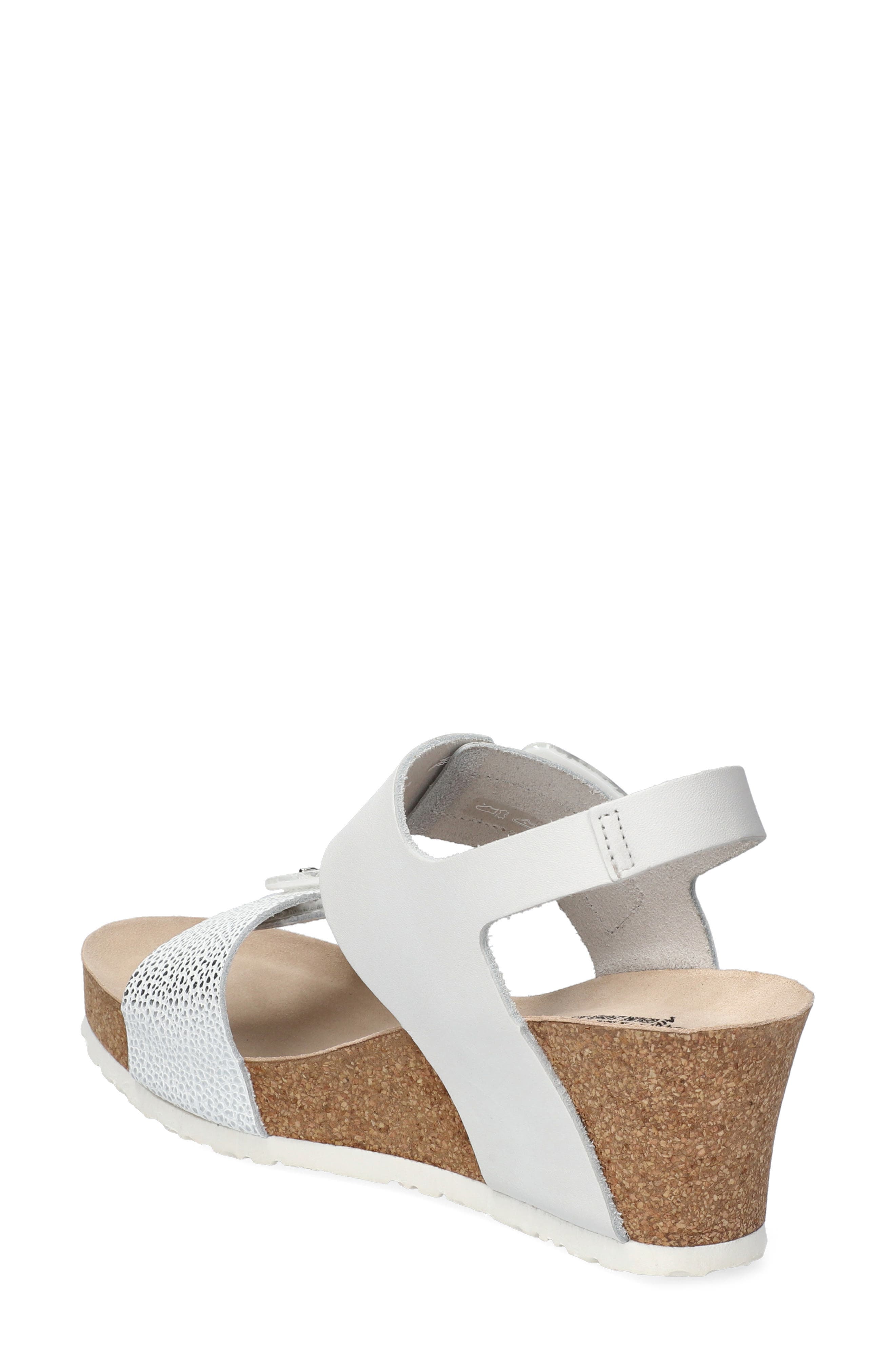 Mephisto Women's Lissia Wedge Sandals- White main image 1