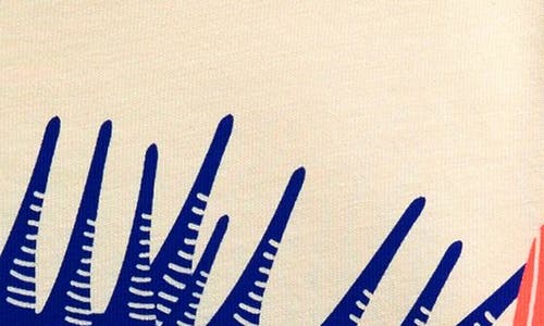 Mini Boden Kids' Pufferfish Graphic T-shirt In Soft Starboard Flying Fish