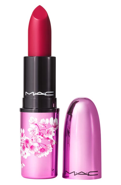 MAC Wild Cherry Love Me Lipstick in Potent Petal