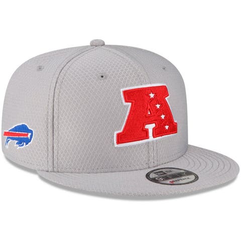 New Era Men's New Era Heather Gray/Royal Buffalo Bills Striped 39THIRTY  Flex Hat