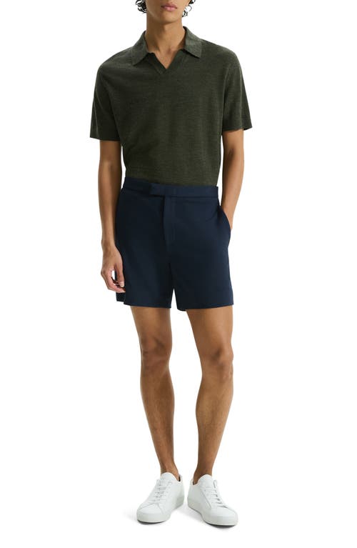 Theory Kaden Short Relay Shorts In Baltic - Xhx