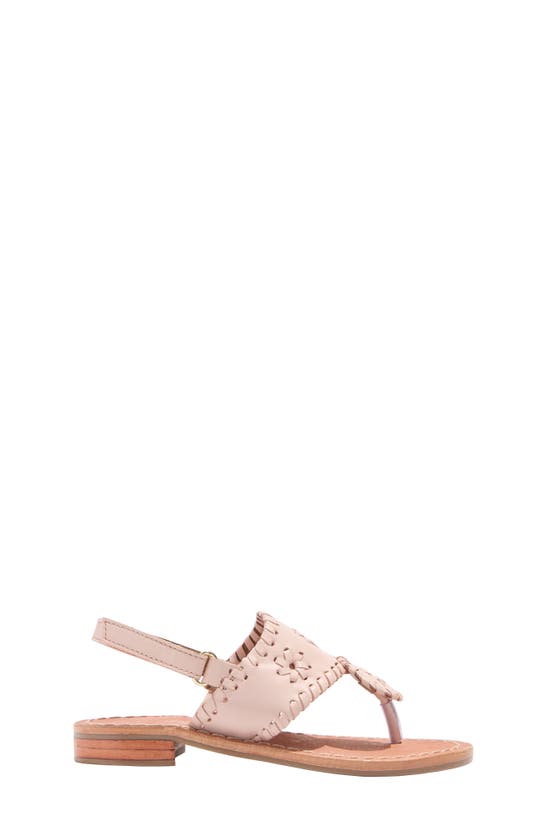 Shop Jack Rogers Kids' Jacks Slingback Sandal In Blush