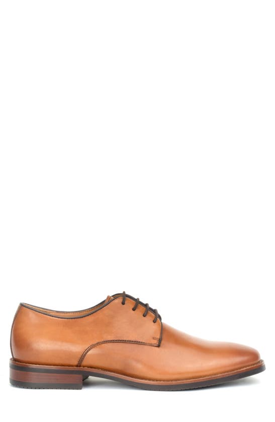 Shop Warfield & Grand Hobbs Plain Toe Derby In Honey