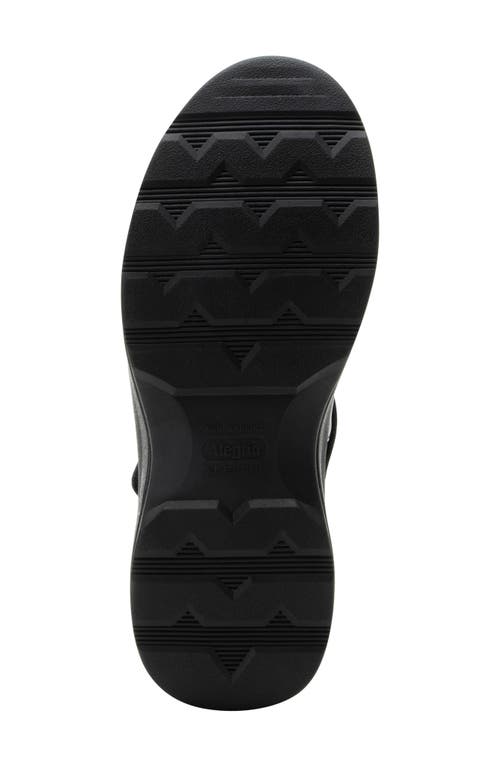 Alegria By Pg Lite Jazmine Platform Mary Jane Pump In Dapper Black