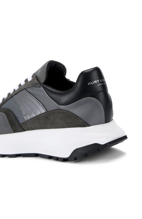 Shop Kurt Geiger London Gaspar Sneaker In Grey