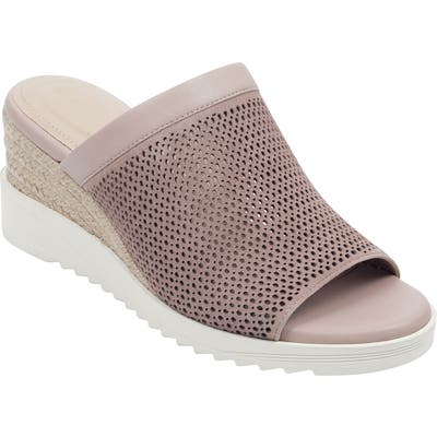 Evolve Zooey Wedge Slide Sandal, Pink