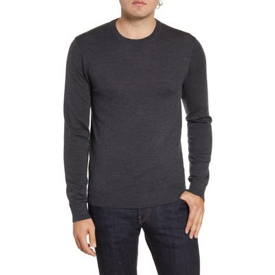 Bonobos Slim Fit Merino Wool Crewneck Sweater, Grey