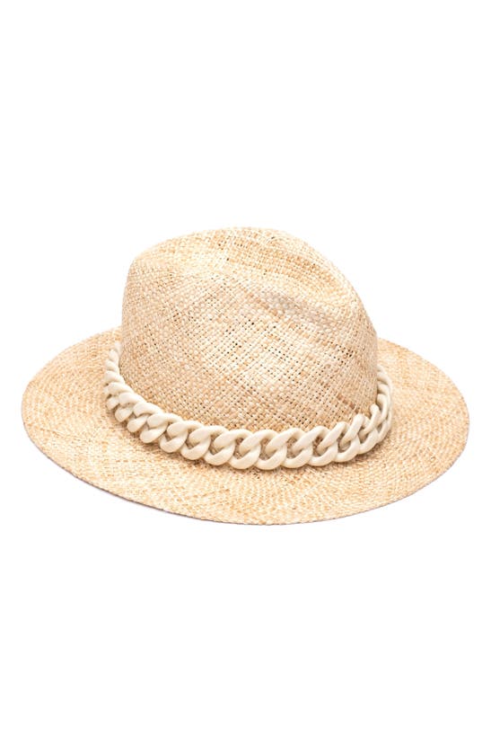 Eugenia Kim Lillian Straw Fedora In Natural