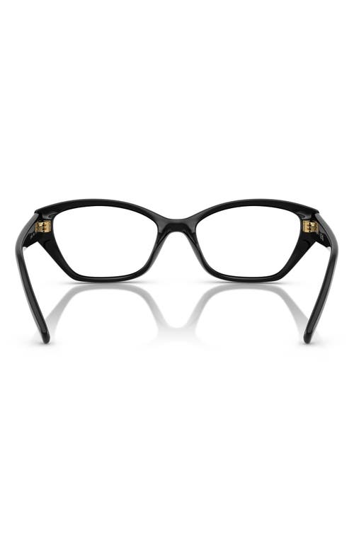 Vogue 51mm Cat Eye Optical Glasses In Black