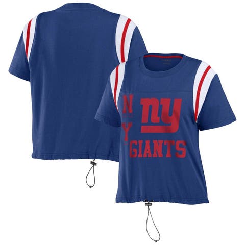 Women's Gameday Couture Black New York Giants Gl Flip Sequin Sleeve T-Shirt Size: Small