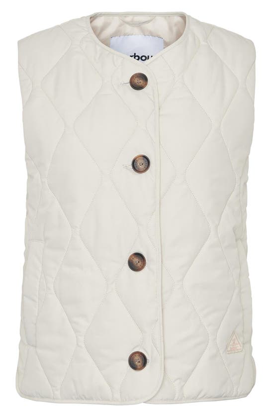 Shop Barbour Kelley Quilted Vest In French Oak