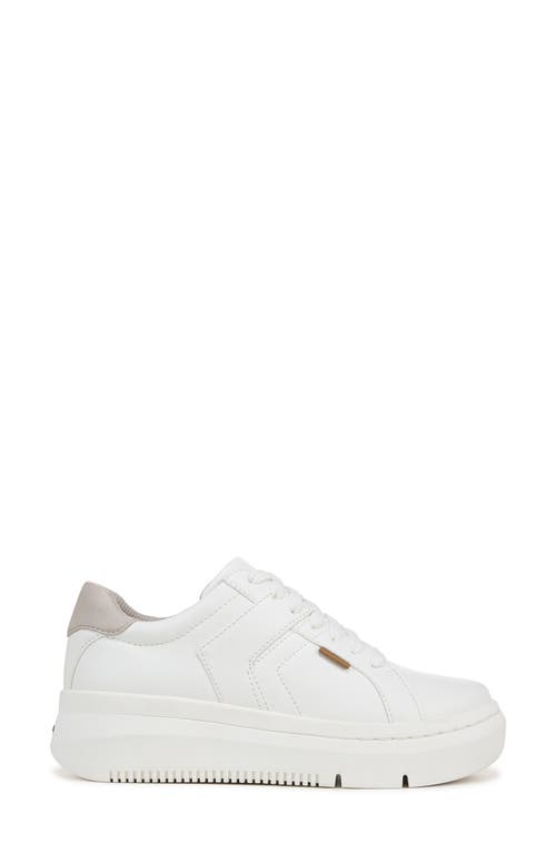 Shop Dr. Scholl's Sadie Platform Sneaker In White