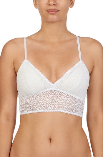 DKNY Women's Modal Bralette, Black and Cashmere at  Women's