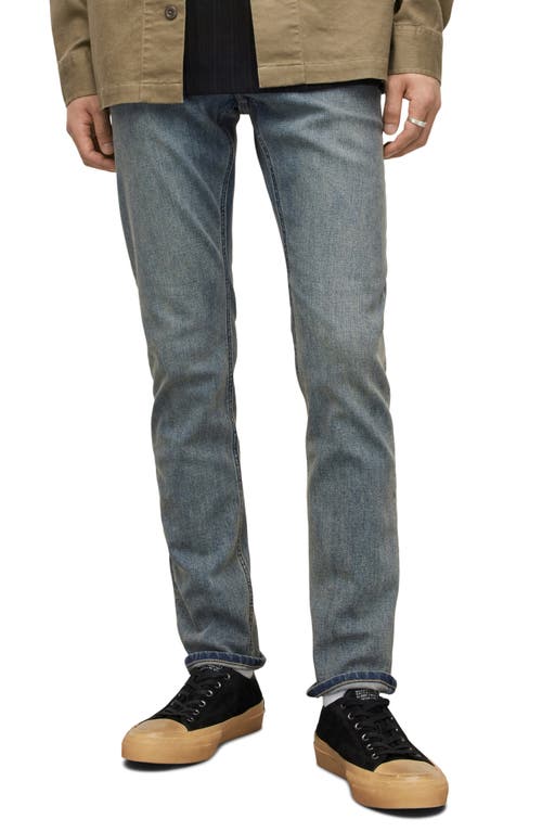 AllSaints Rex Slim Fit Jeans in Vintage Indigo