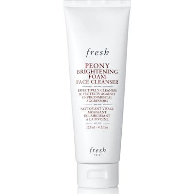 Fresh Peony Brightening Foam Face Cleanser