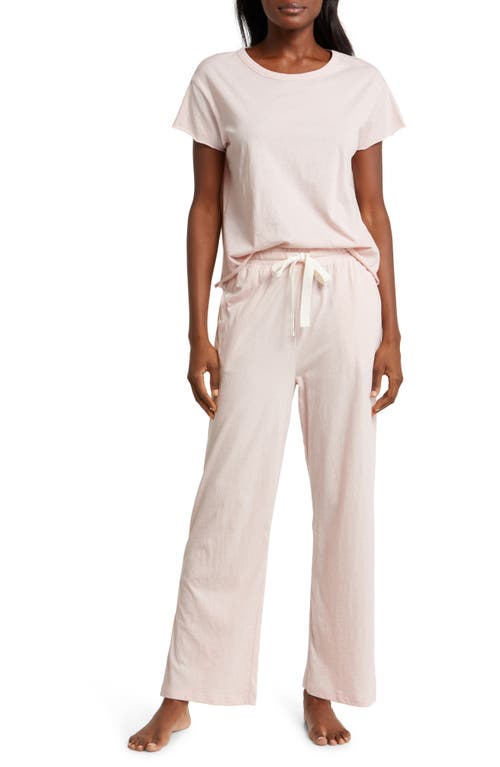 Papinelle Jada Cotton Boxy Pajamas Pink at Nordstrom,