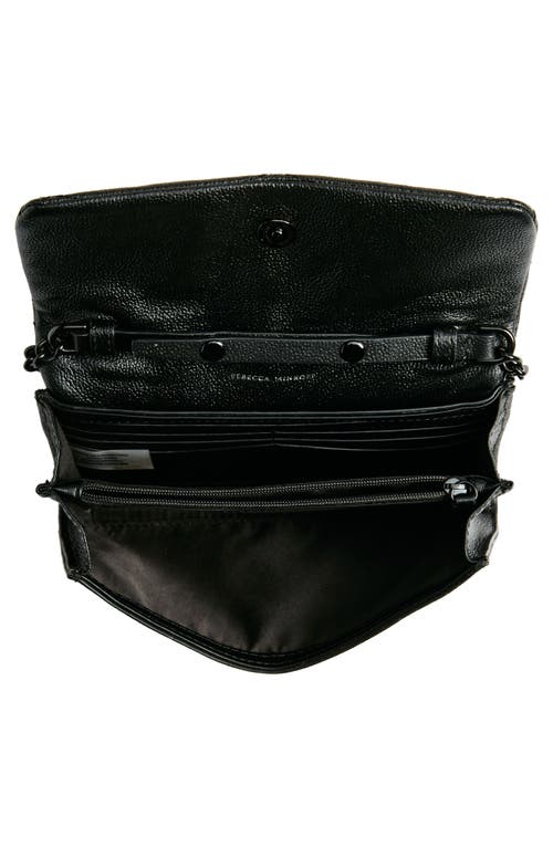 Rebecca Minkoff Edie Wallet On A Chain In Black