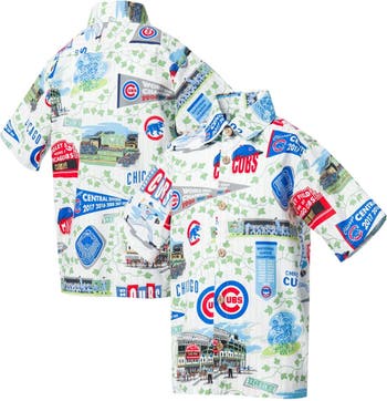 Reyn Spooner Youth Reyn Spooner White Chicago Cubs Scenic Button-Up Shirt