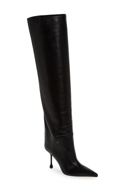 Jimmy Choo Cycas Pointed Toe Boot Black at Nordstrom,