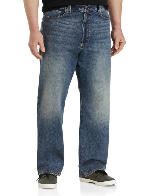 True Nation Loose Fit Jeans In Down And Dirty Eco