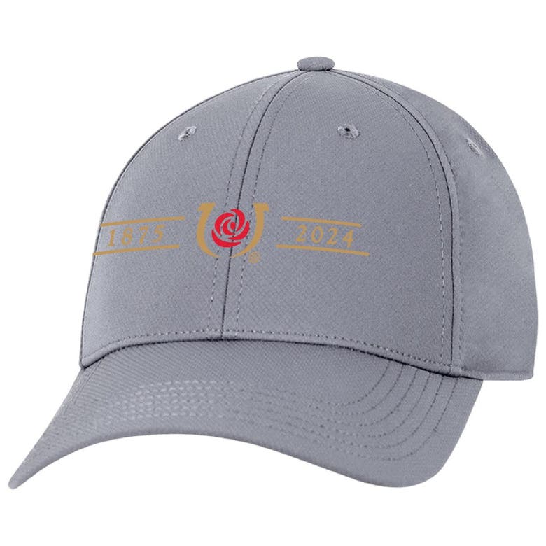 Shop Ahead Gray Kentucky Derby 150 Stratus Adjustable Hat