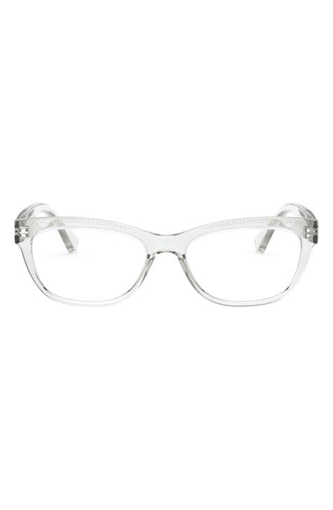 Men's White Eyeglasses