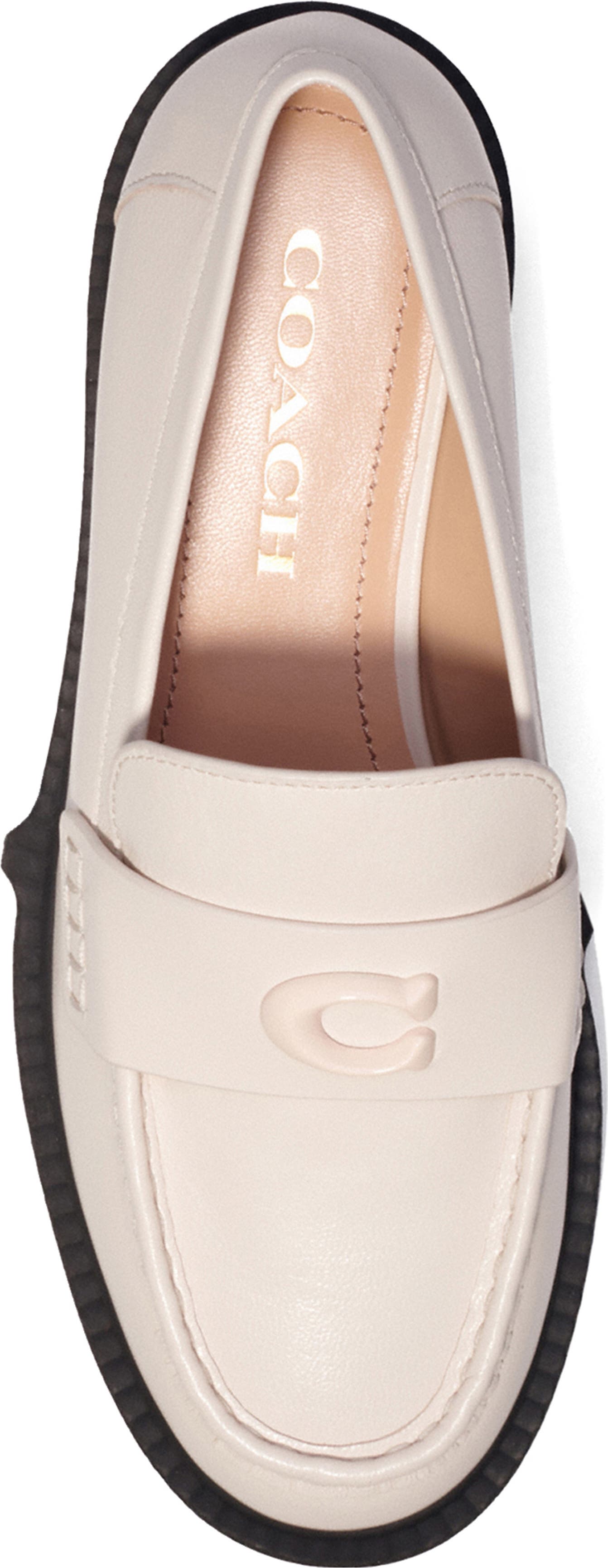 宅配便送料無料 COACH コーチ ローファー LEAH LOAFER リア CB990