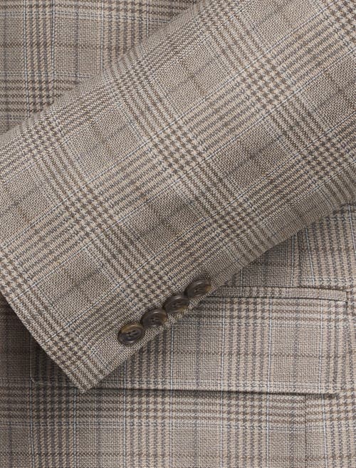 Xdmy Oak Hill Premium By Dxl Houndstooth Sport Coat In Tan