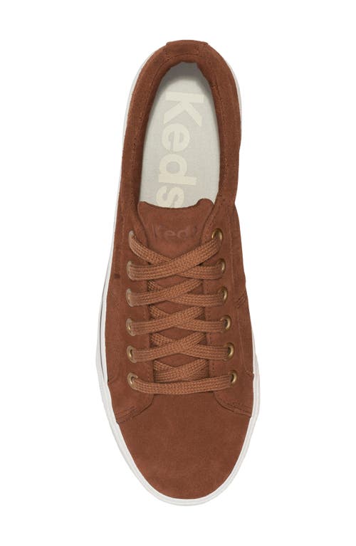 Shop Keds ® Jump Kick Duo Platform Sneaker In Brown Suede