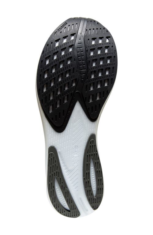 Brooks Hyperion Training Shoe In Gunmetal/black/white