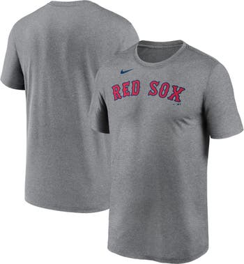 Men's Boston Red Sox Nike Red Authentic Collection Team Logo Legend  Performance Long Sleeve T-Shirt