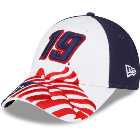 Houston Texans USA WAVING-FLAG Navy Fitted Hat by New Era