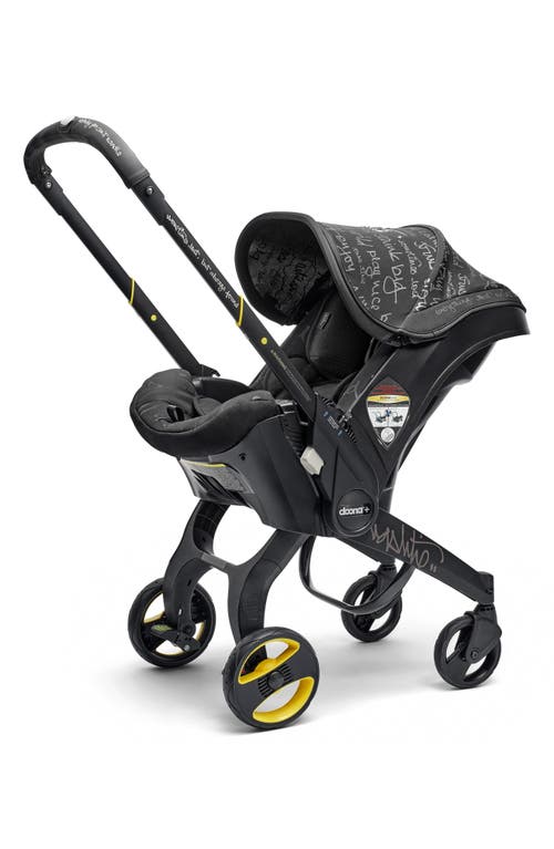 Doona x Vashtie Convertible Infant Car Seat/Compact Stroller System with Base in Limited Edition Black at Nordstrom