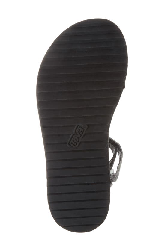 Shop Teva Universal Sandal In Retro Shapes Black