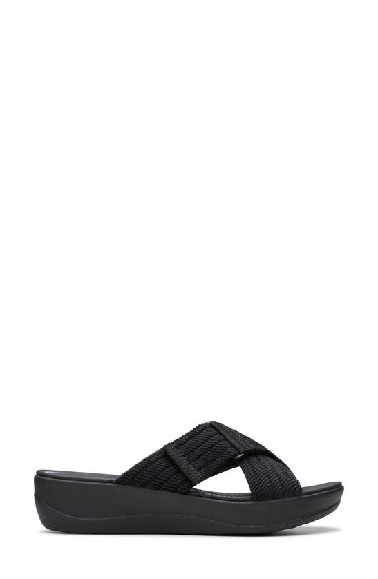 Shop Clarks Arla Wave Sandal In Black