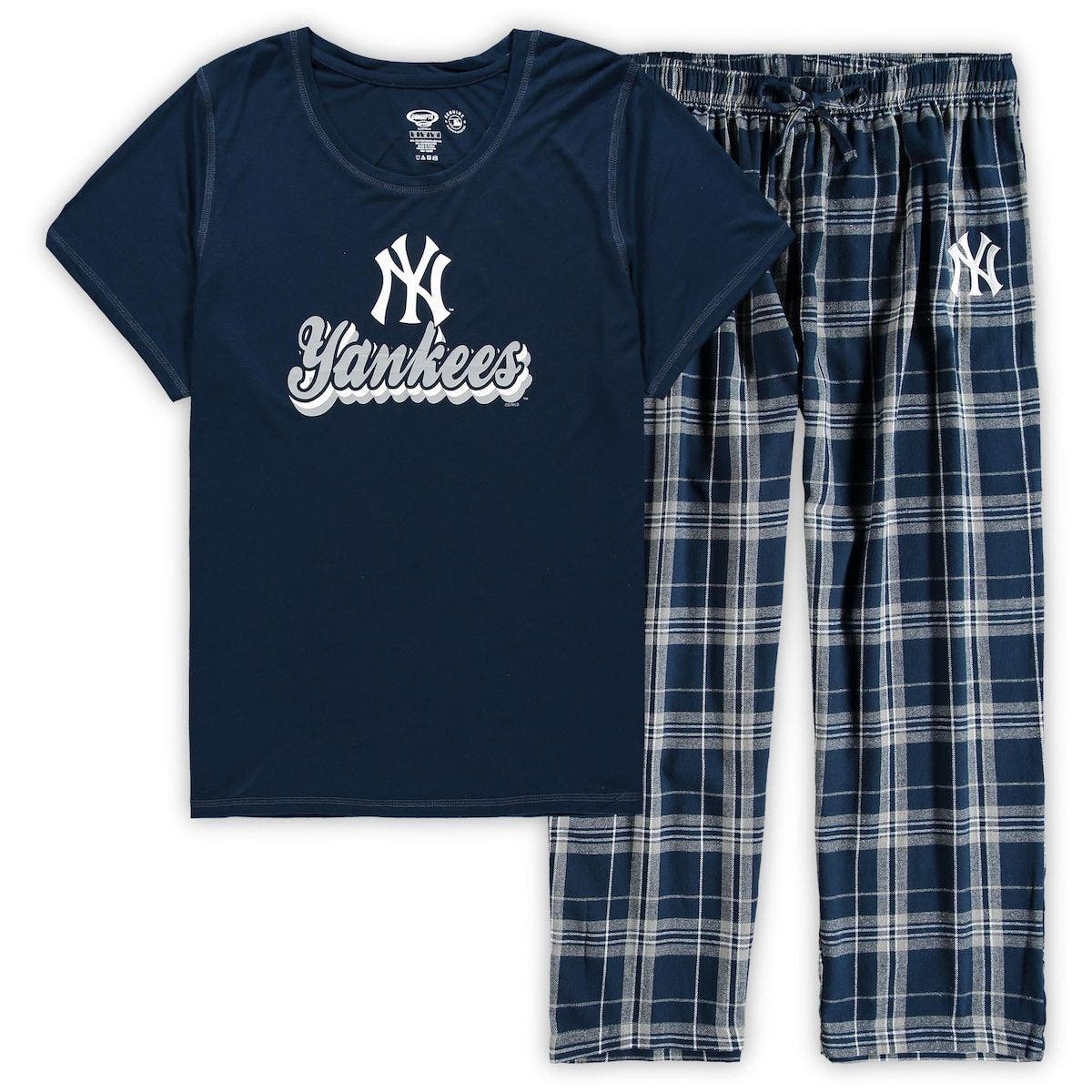 yankees flannel pants